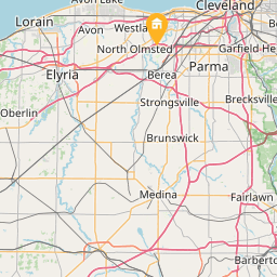 Ramada by Wyndham Cleveland Airport West on the map